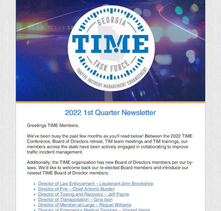 2022 1st Quarter Newsletter